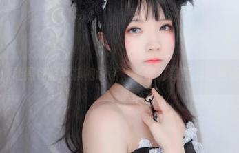 喵糖映画：让黑色暗纹旗袍说话，私房情感在图包里悄然升腾。
