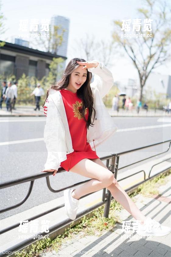 MiStar魅妍社 - 绯月樱_Cherry的图集：当制服与美图相遇，连窗外的风都变得羡慕！