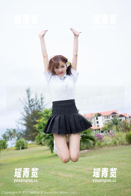 MiStar魅妍社 - 鲍妮boonie的一秒自拍，福利写真，轻松驾驭各种姿态！