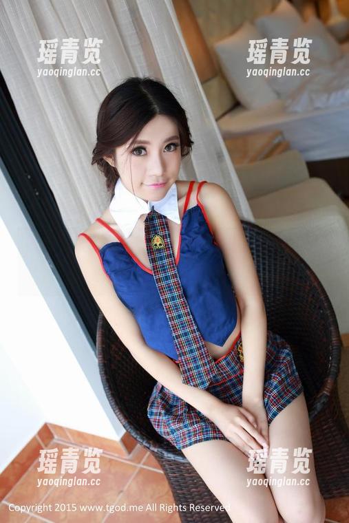 TGOD推女神 - 颜美汐的体操服套图，一点不巧妙，却那么迷人