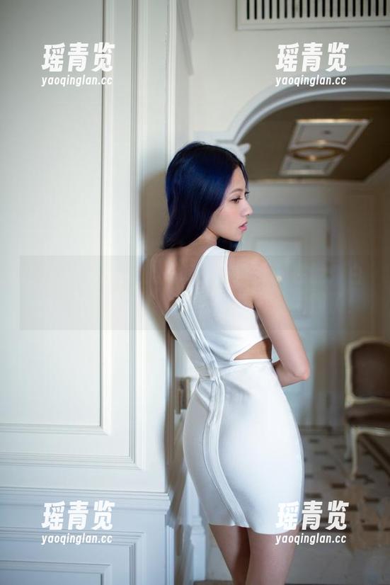 TuiGirl推女郎 - 每一张图片都在说：白丝的魅力没得比，艾栗栗真的是太懂了！
