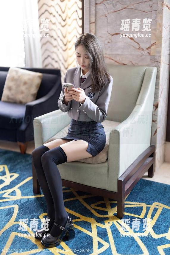 XIAOYU语画界 - 原来JK也能这么玩！顾桥楠套图，绝对让你乐开怀！