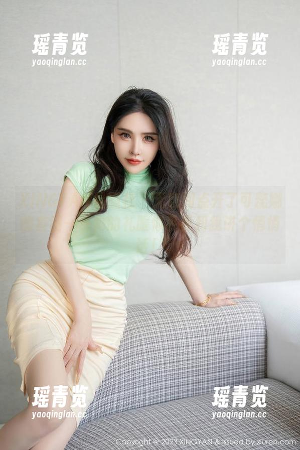XINGYAN星颜社-可蕊娜 XINGYAN星颜社 - 无意间点开了可蕊娜的套图——她的礼服似乎要和我讲个悄悄话!