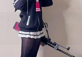 线上与线下的交错：弥美Mime的少女前线OTS-14紫雨心图集，时而飘逸，时而...随意