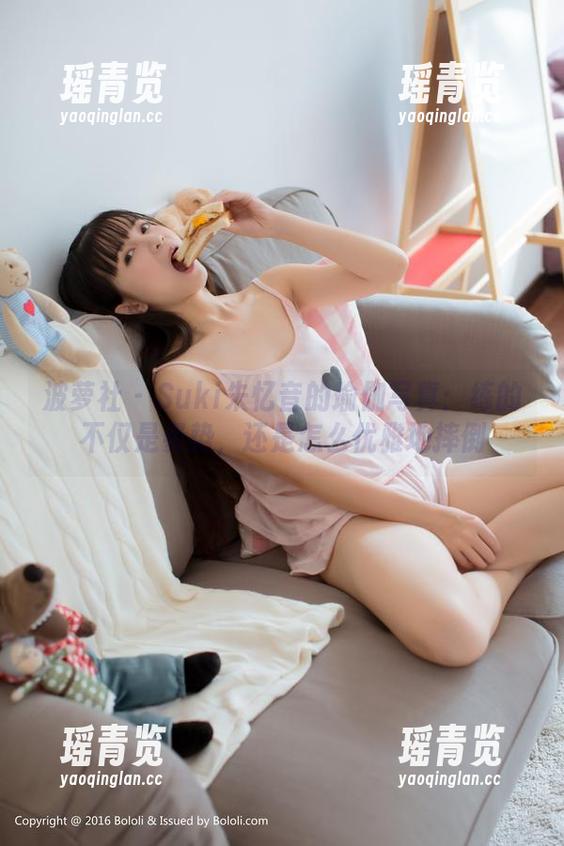 波萝社-Suki朱忆音 波萝社 - Suki朱忆音的瑜伽写真:练的不仅是姿势,还是怎么优雅地摔倒