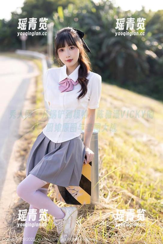 秀人网 - 从锅铲到模特，陈雅漫VICKY的厨娘原图与套图大战