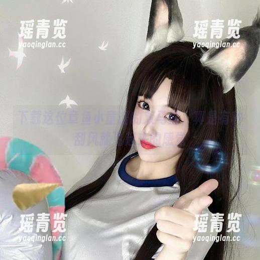 下载这位章鱼小童谣的双马尾，真是有种刮风就飞起来的感觉