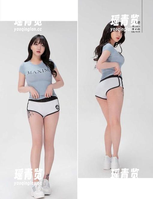 超乎想象的真实，韩国孙乐乐的无圣光复古游戏女孩原图带你走)